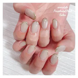 ミディアム ネイル 🐾enen style 🐾のネイルデザイン