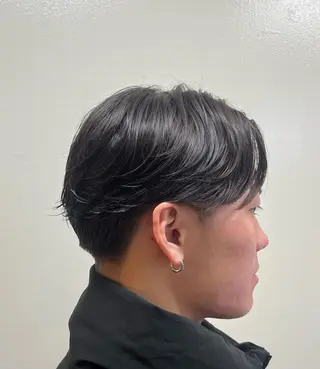 ショート パーマ メンズ 本場韓国ヘア/韓国風 メンズヘア　須田龍世のヘアスタイル