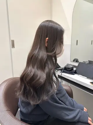 ロング カラー 矢野 晃平のヘアスタイル