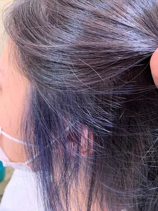 セミロング カラー パーマ ヘアアレンジ メンズ ネイル Sia中野新橋 『JUNYA』のヘアスタイル