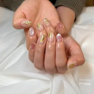 ミディアム ネイル SalonPrima 西院Nail&Eyeのネイルデザイン