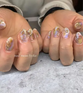 ネイル ネイルルームリッカ 𝐦𝐚𝐲𝐮のネイルデザイン