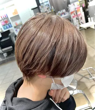 カラー メンズ メンズ レイヤー ウルフ 弓木啓輔のヘアスタイル