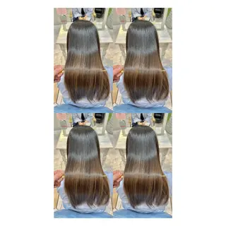 ロング カラー 店長✨レイヤー✖️ 髪質改善✖️韓国ヘアのヘアスタイル