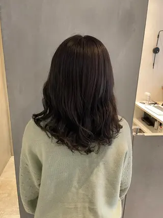 ミディアム 複雑履歴に対応ブリー チ無しダブルカラーのヘアスタイル