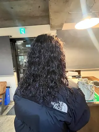 パーマ 松原 樹里のヘアスタイル
