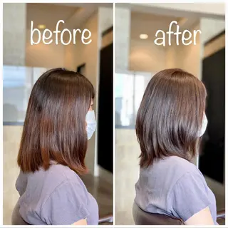 ミディアム カラー 宮城 将大のヘアスタイル