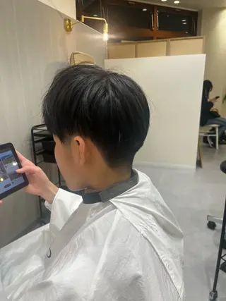 メンズ 明石 咲桜花のヘアスタイル