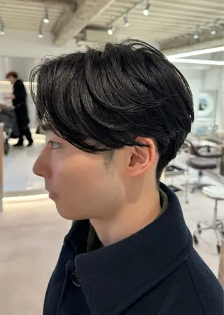 パーマ メンズ メンズ特化ニュアンス パーマ RYOのヘアスタイル