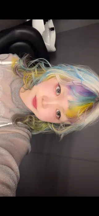 セミロング カラー デザインカラー /rioのヘアスタイル