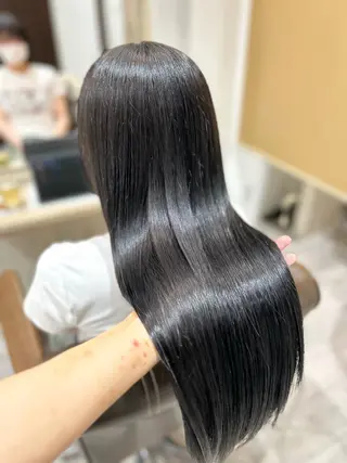 ロング 堀 大輔のヘアスタイル