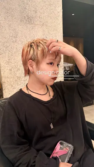 ショート カラー «料金🆓カット モデル»キリ🌿のヘアスタイル