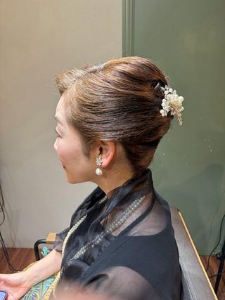 セミロング ヘアアレンジ KURIAハイトーン /ピンクカラー/ボブのヘアスタイル