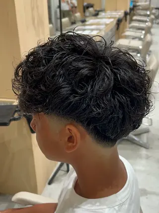 パーマ メンズ 🐲ツイスパ🐲 フェード/龍のヘアスタイル
