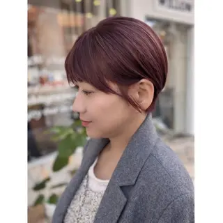 ショート カラー 森光みやび / WILLOW京橋のヘアスタイル