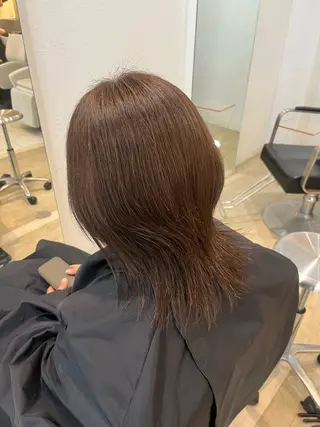 ミディアム カラー [TIDEHAIR] MIYUのヘアスタイル