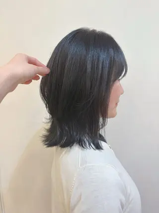 ミディアム 宮川 葉月のヘアスタイル