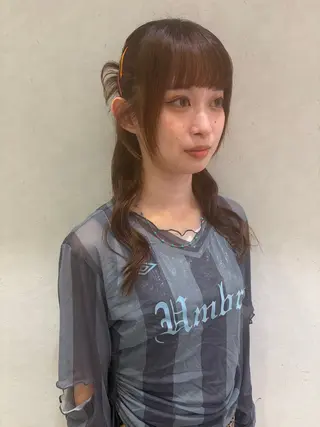 ヘアアレンジ 暖色カラー/アレンジ 🌺URUHA🌺のヘアスタイル