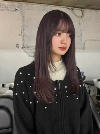 ロング 🪐hikari 似合わせカットのヘアスタイル