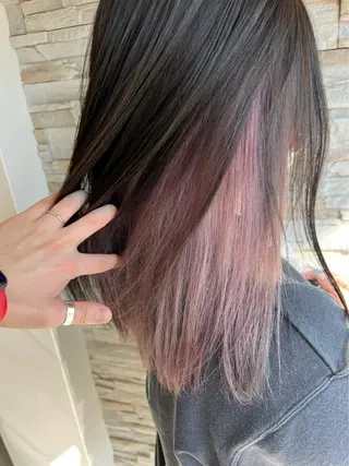 ミディアム カラー 玉城 和磨のヘアスタイル