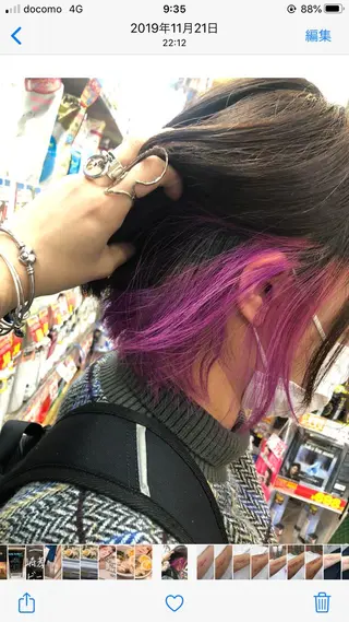 ショート カラー KOYA コヤのヘアスタイル