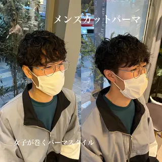 パーマ メンズ ZEST kalon RINAのマツエク・マツパデザイン