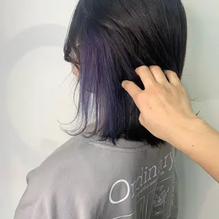 セミロング カラー 𖧷 ⁺. 大人ヘア Yui 𓂃𓈒𓏸のヘアスタイル