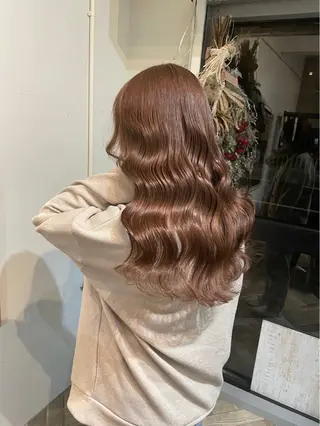 ロング 盛れるカットカラー DEAN豊橋店のヘアスタイル