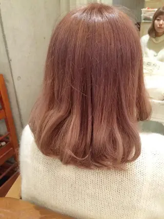 ミディアム カラー たまプラーザ駅 YAMATOのヘアスタイル