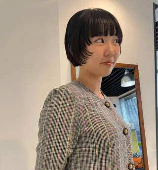 ショート 熊崎 葵のヘアスタイル