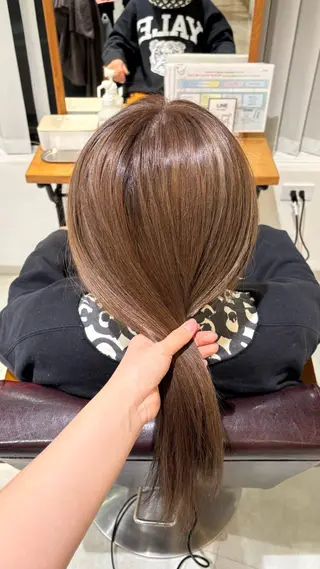 カラー 丸山 聖愛のヘアスタイル