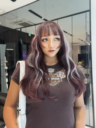 【韓国❤️海外ヘア】 AYAKAのヘアスタイル