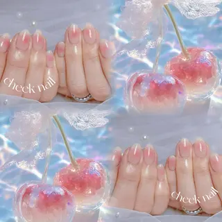 ネイル 𝑆𝑎𝑎𝑦𝑎 .⋆𝜗𝜚のネイルデザイン