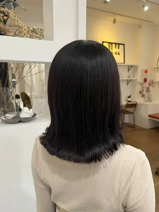ミディアム 無料カットモデル‪✨ ✂️Nanami🌷のヘアスタイル