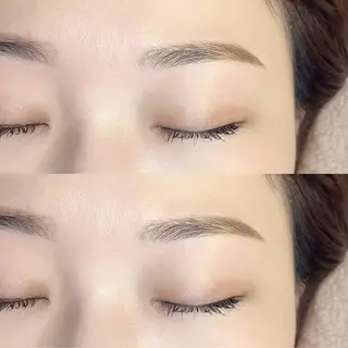 アイブロウ Runon 堀内💗パリジェンヌのマツエク・マツパデザイン