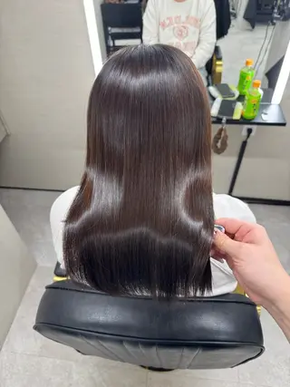 ミディアム 髪質改善サロン 南船場　みおのヘアスタイル