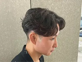 ショート パーマ メンズ 朝ラクパーマ 【SENA】のヘアスタイル