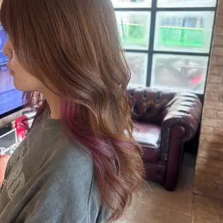 ロング mana 💟ダブルカラー💟のヘアスタイル