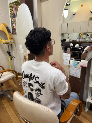 メンズ Kanno Kokiのヘアスタイル