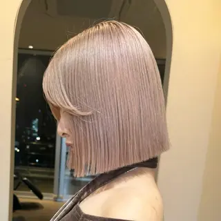 ショート ハイトーン／暖色 👩🏼HONOKAのヘアスタイル