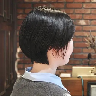 ショート デジタルパーマ🌀レ イヤー🍃かんたまるのヘアスタイル