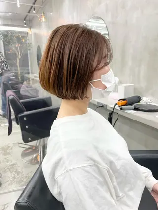 ショート カラー 華 /ショート/ボブのヘアスタイル