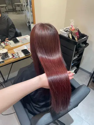 ロング カラー 🍎暖色🍊/ボブ/ ケアブリーチ/あいらのヘアスタイル