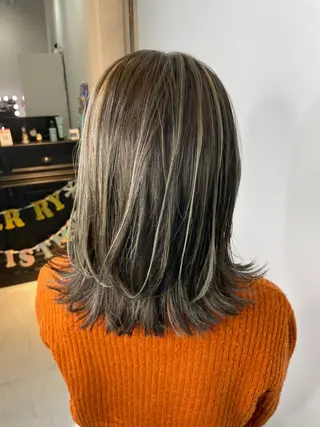 カラー 🎖大人ショート🎖 河越守のヘアスタイル