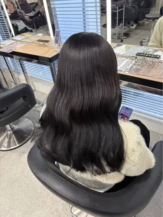 ロング miku/ラベンダー 透明感カラー🪻❤︎のヘアスタイル