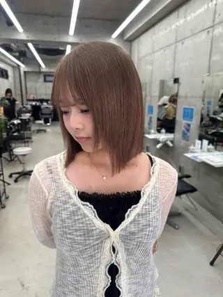 カラー Asami/名古屋/ ハイトーン/デザインのヘアスタイル