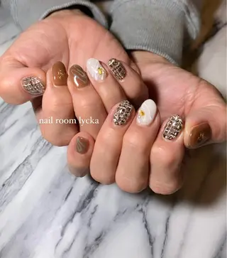 ネイル ネイルルームリッカ 𝐦𝐚𝐲𝐮のネイルデザイン