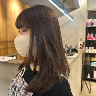 ミディアム カラー ❕マンツーマン施術❕ 🍊Moemiのヘアスタイル