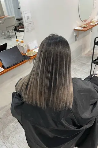セミロング カラー 指名数No.1 /NAOYAのヘアスタイル
