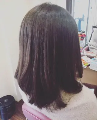 ミディアム カラー 🍋LaLa zipangu🍋のヘアスタイル